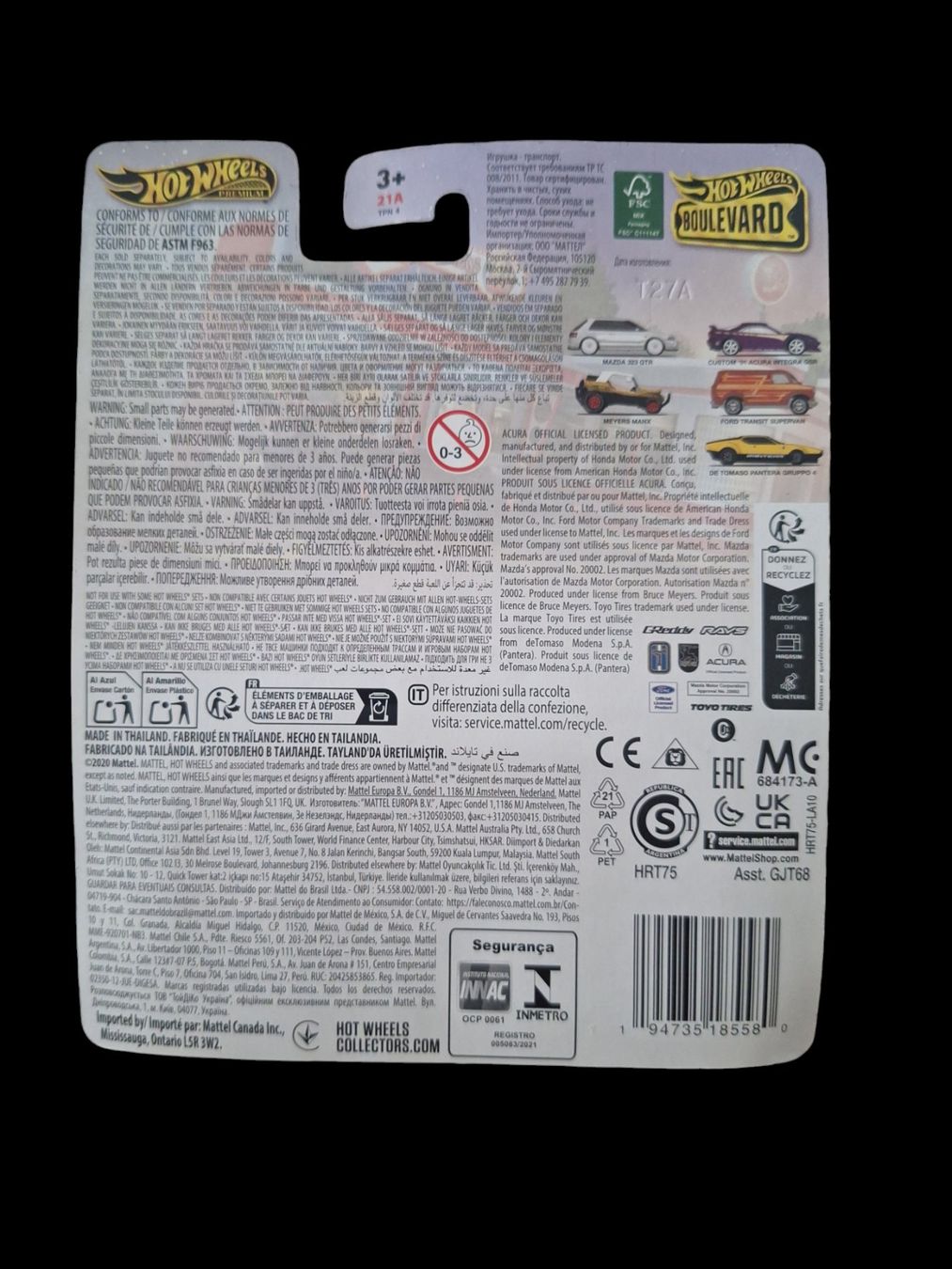 Hot Wheels Modellautos: Hot Wheels Premium Boulevard #110 De Tomaso Pantera Gruppo 4 – Neu und originalverpackt aus Adlikon von Mmartin0 1