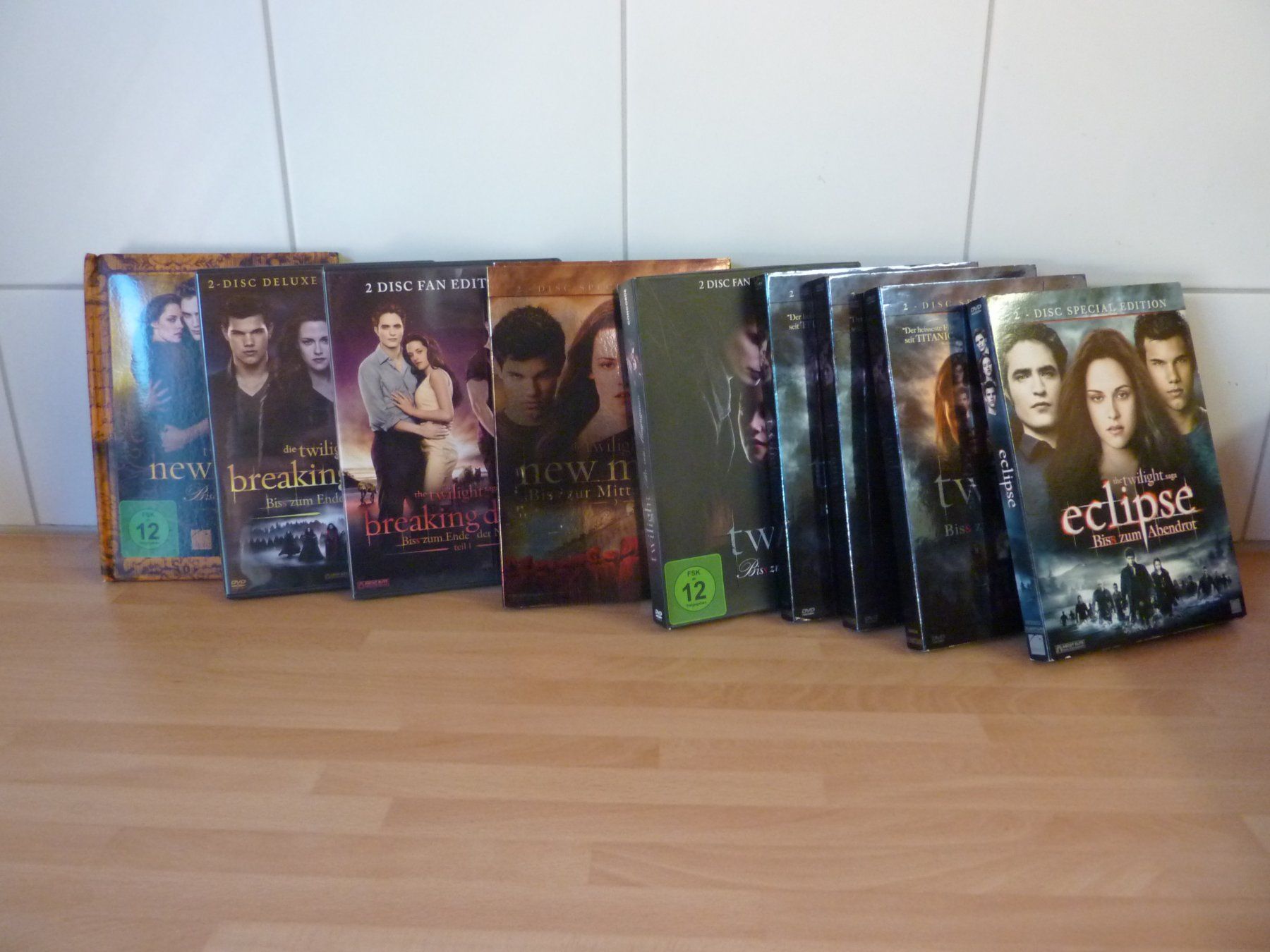 Alle DVDs: Twilight Serie – Gebraucht aus Niederscherli von Zahnd1