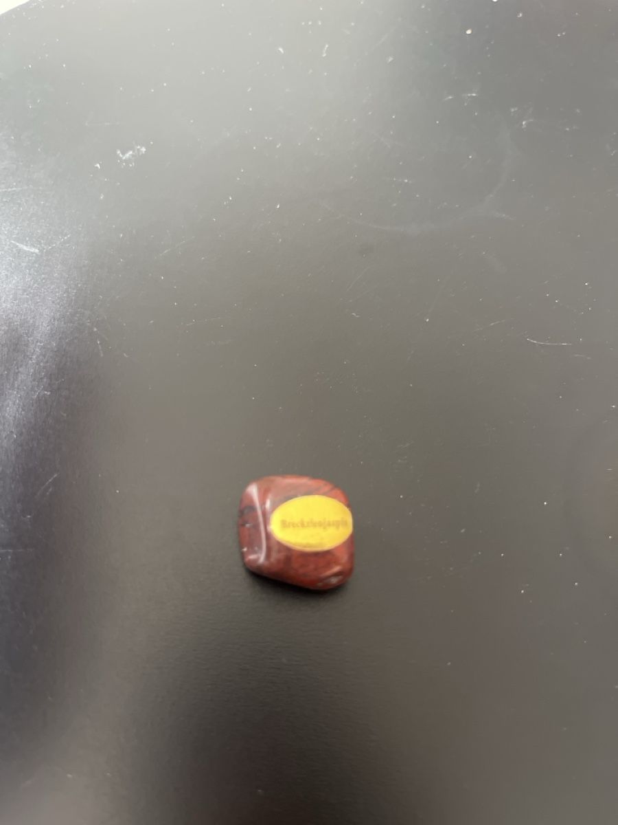Mineralien & Heilsteine: Roter Jaspis Stein – Gebraucht aus Basel von Regenschein 1