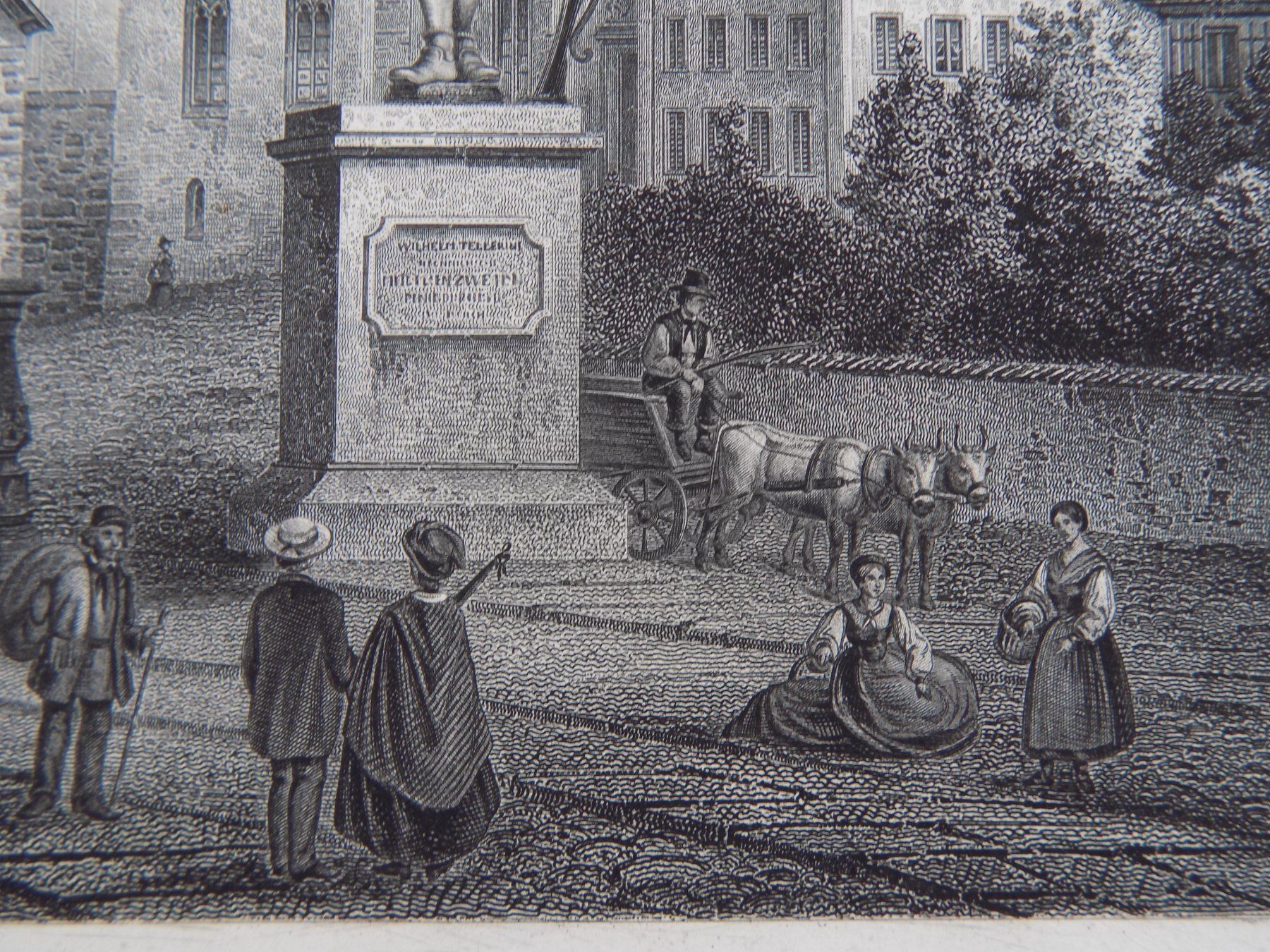 Gravures: Altdorf Telldenkmal – D'occasion à Risch par Rischli15 6