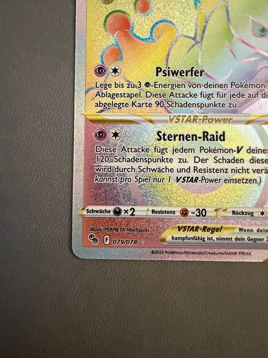 Pokémon Cartes à collectionner: Mewtu V Star (Rainbow) – D'occasion à Biel/Bienne par SeeLoewe55 5