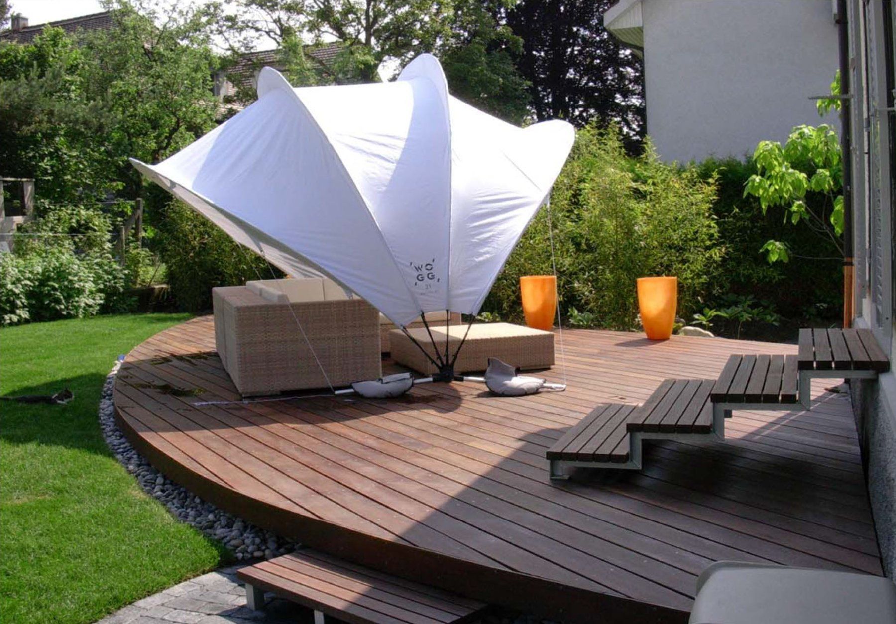 Wogg Tende & Padiglioni: Sonnenschutz WOGG-Pavillon – Nuovo e nell'imballaggio originale da Boll venduto da butzli64 1