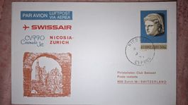 Swissair Nicosia - Zürich 03.04.1971