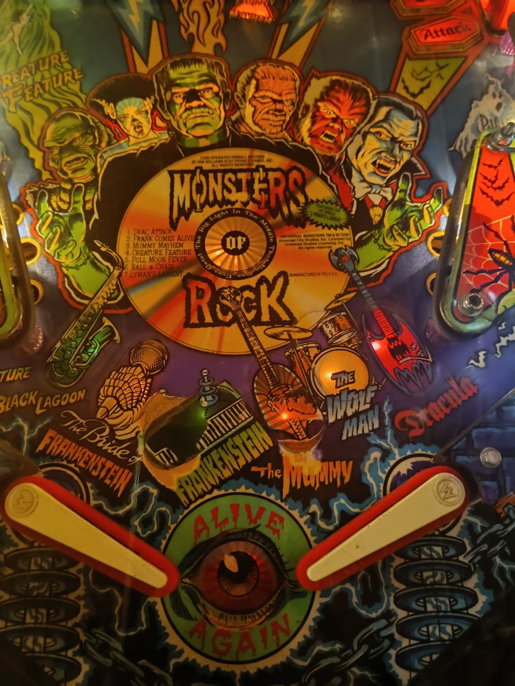 Williams Flipperkästen: flipper monster bash spielerpin – Gebraucht aus wittenbach von frisen 2