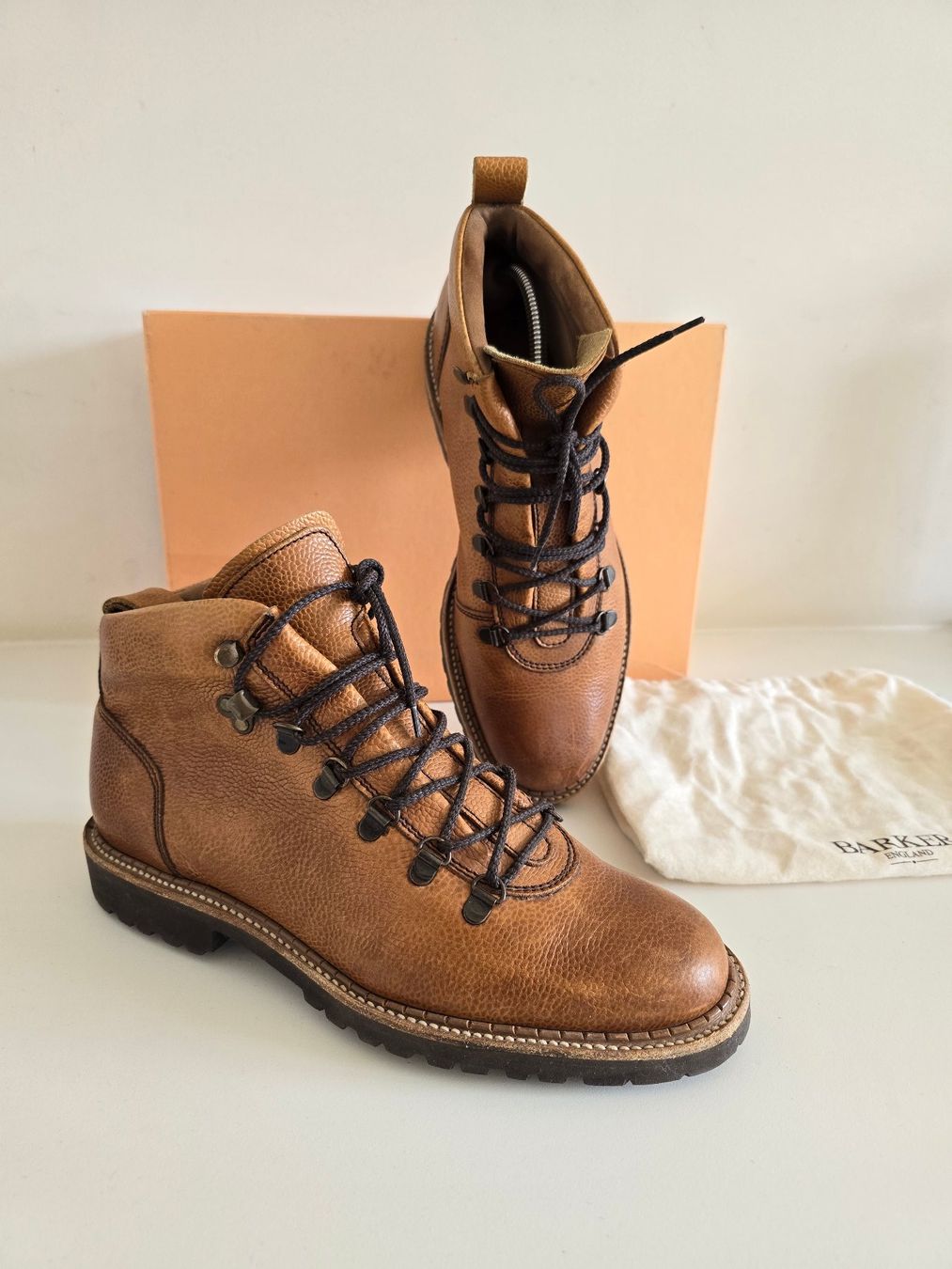 Scarpe da uomo: BARKER Shoes - Schuhe- Boots 8- 42/43 – Usato da Untersiggenthal venduto da babette0815