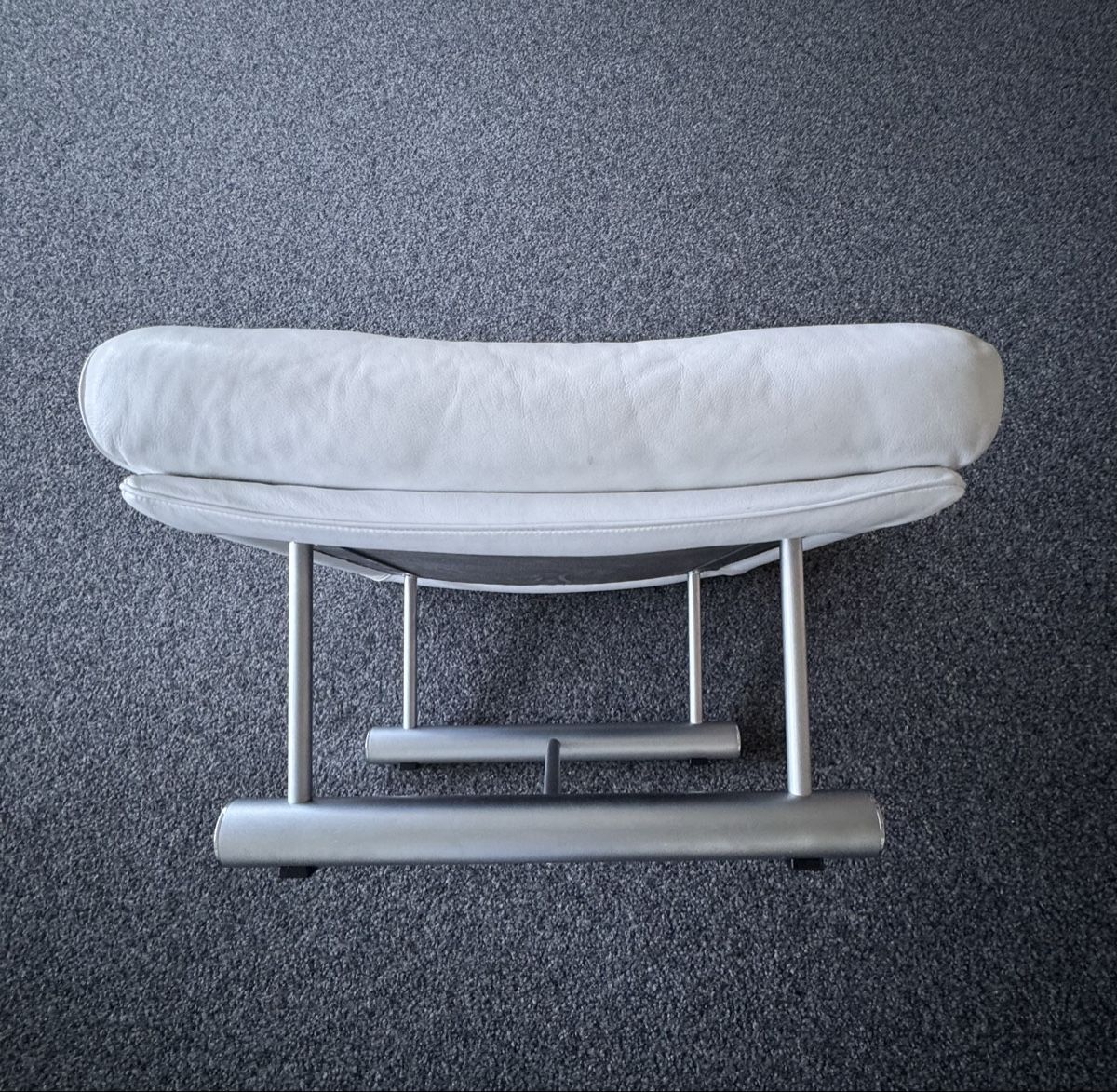 Intertime Sessel: Intertime Relaxsessel mit Hocker, Leder weiss, Top Zustand! – Gebraucht aus Volketswil von CHEF2222 7