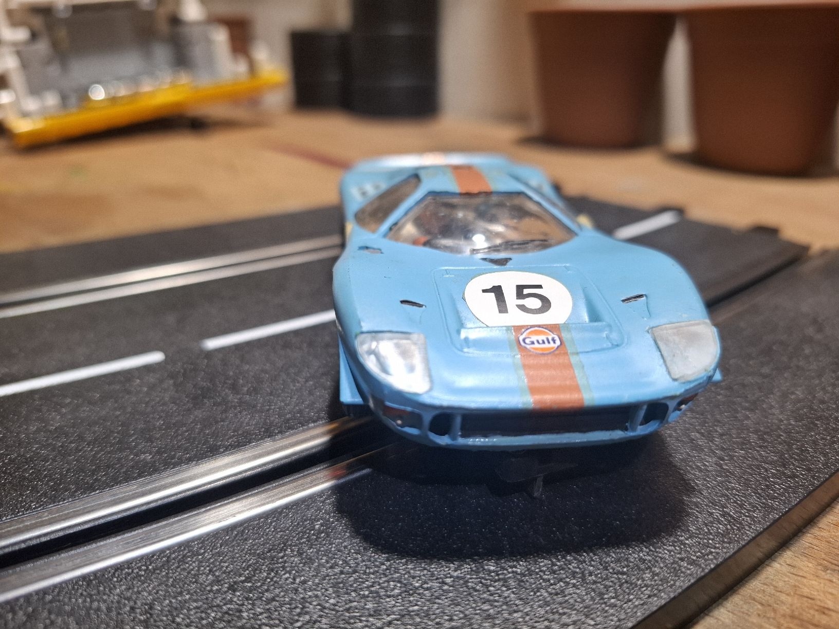 Modellini d'auto: Slotcar Ford GT 40 Gulf – Difettoso da Flaach venduto da maniv6 1