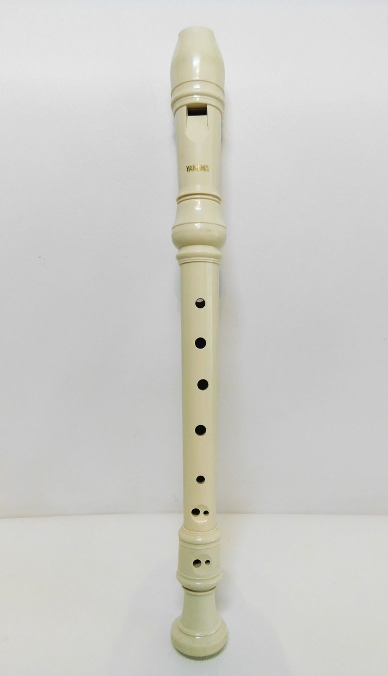 Yamaha Blockflöte Sopran Recorder weiss für Musik Unterricht (Gebraucht ...