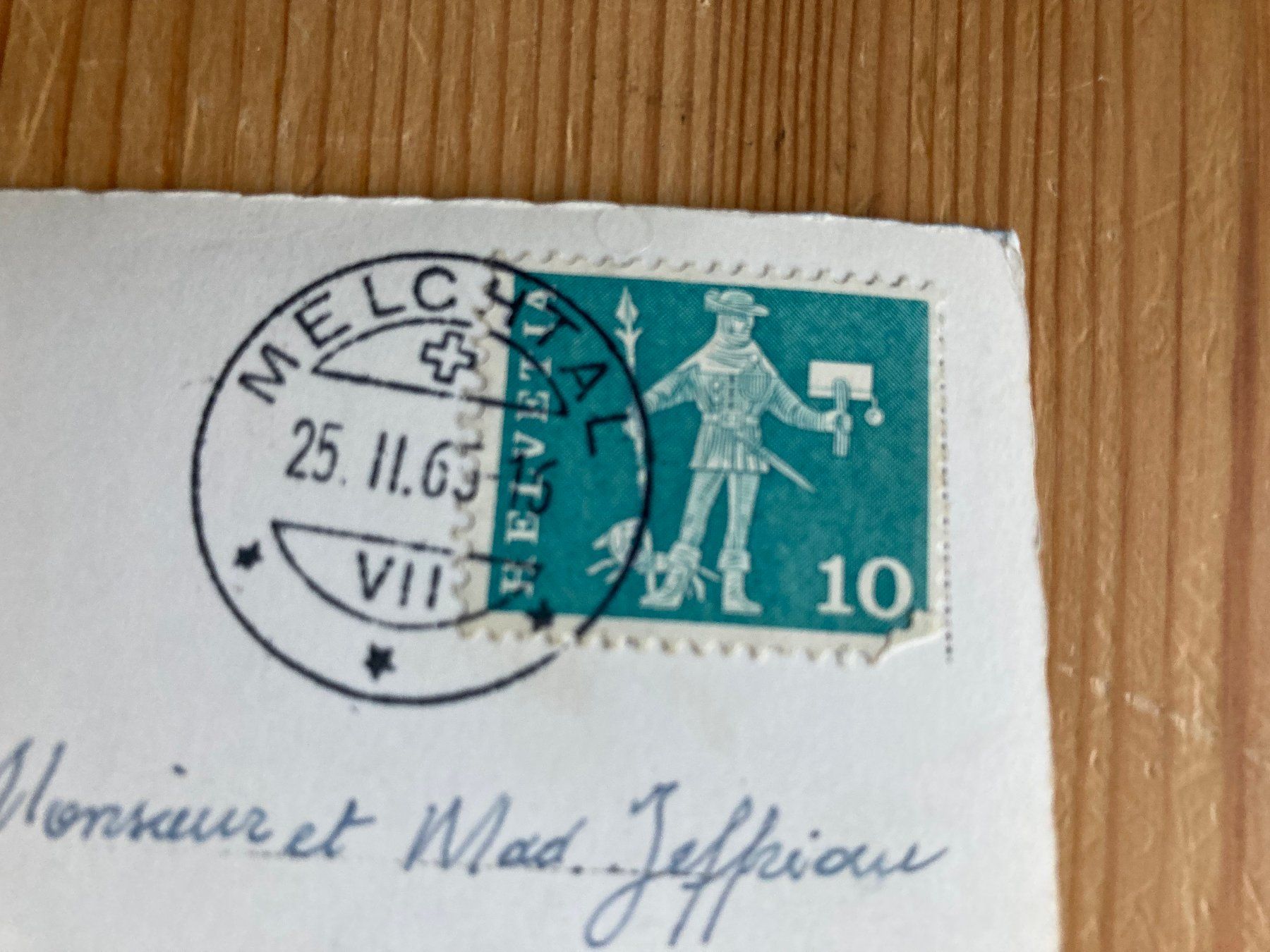 Cartoline postali: Melchtal - AK 1965 – Usato da Oberuzwil venduto da Henri09 1
