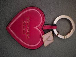Portachiavi cuore Victoria's Secret rosa
