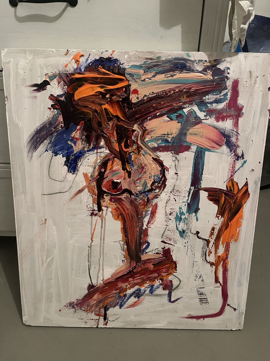 Gemälde: Expressionist painting – Neu (gemäss Beschreibung) aus Zürich von jor_7b9g 1