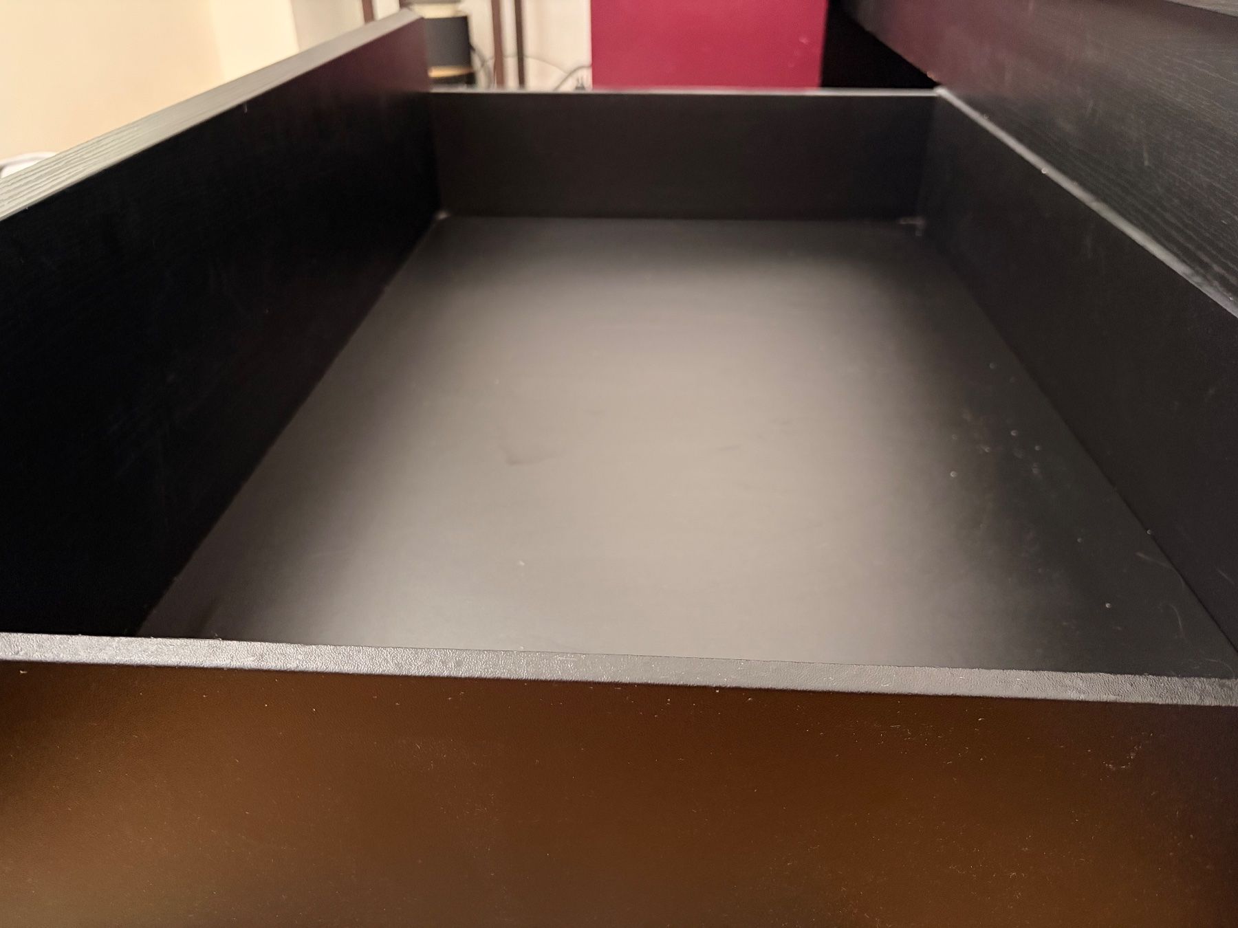 Ikea Letti: Bettgestell dunkelbraun mit Schubladen 160x200 cm – Usato da Zürich venduto da ale_2mzj 4