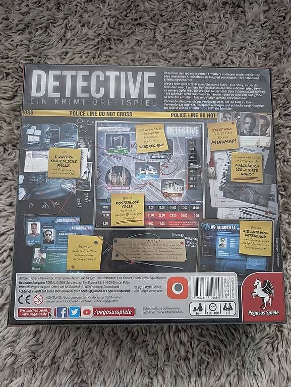 Spiele: Detective  Ein Krimi-Brettspiel – Gebraucht aus Luzern von Pokepas 1