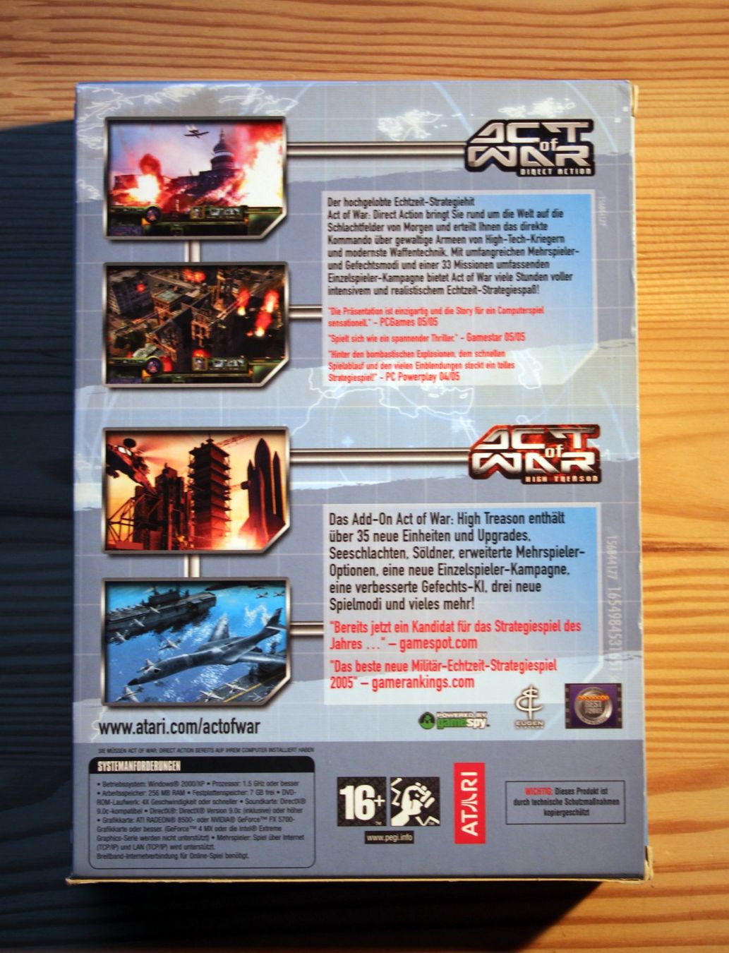 Giochi: Act of War - Gold Edition – Usato da Münchenbuchsee venduto da Chaoo 1