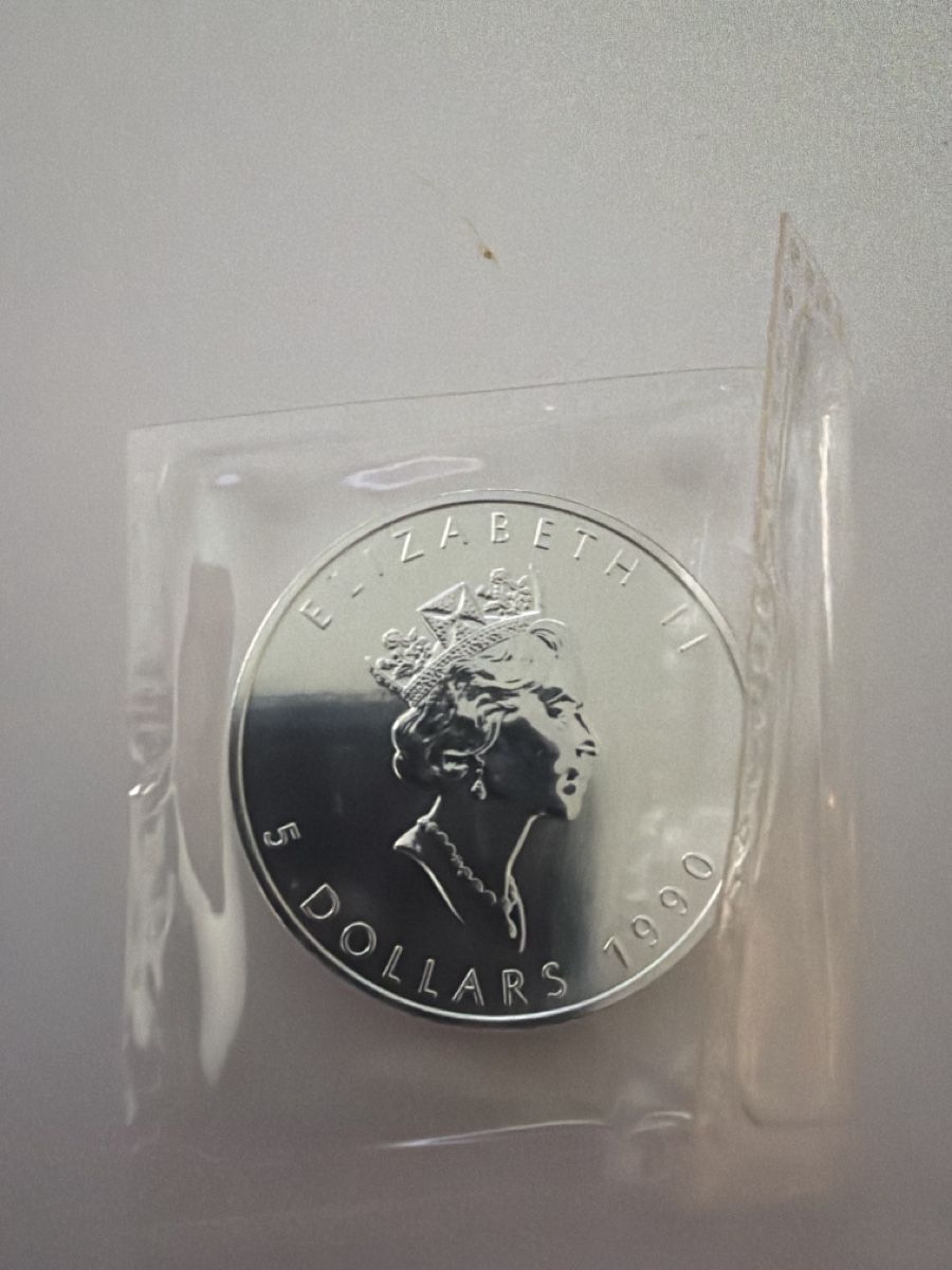 Alle Münzen: Kanada Maple Leaf 1990 Silber 999/1000 Stempelglanz – Neu (gemäss Beschreibung) aus Reichenburg von Theworld 2