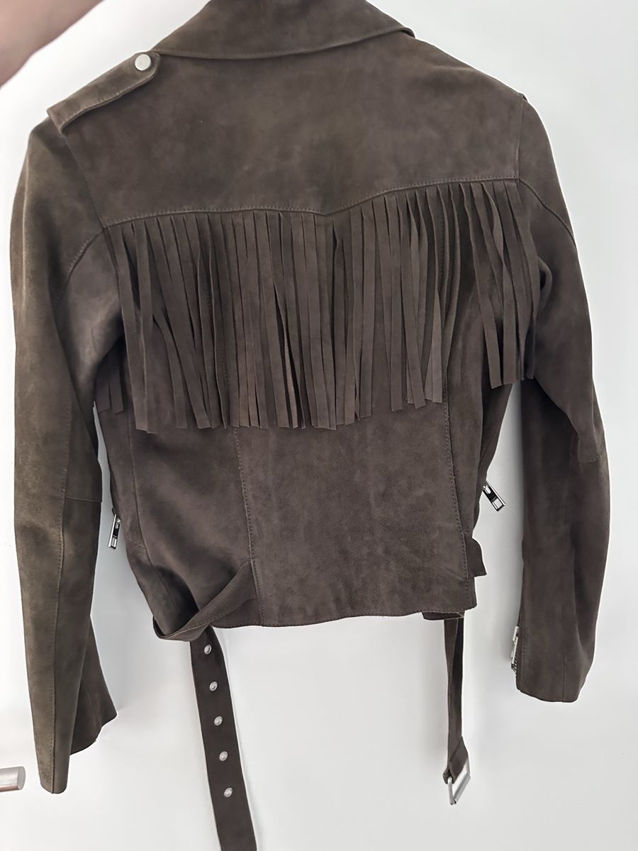 Allsaints Giacche: All Saint Wildlederjacke – Usato da Laufen venduto da BABA812 1