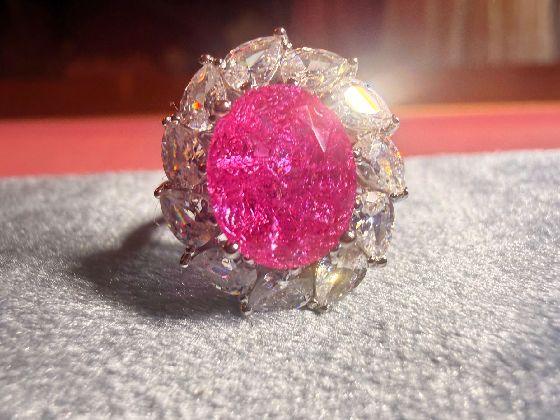 Bagues: Bague Saphir Rose – Neuf avec emballage d'origine à St-Maurice par Sandrinette123 1