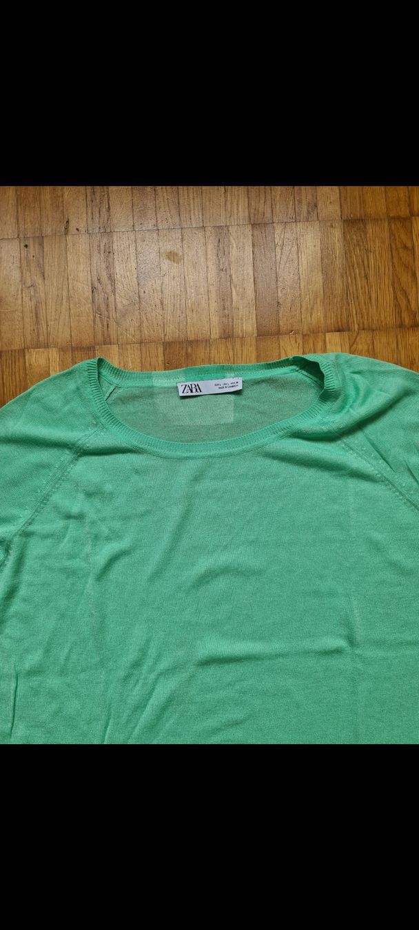 Zara Maglioni & Felpe: Frühlingspullover Pullover gr L Zara grün – Usato da Emmenbrücke venduto da gatasalvache 1