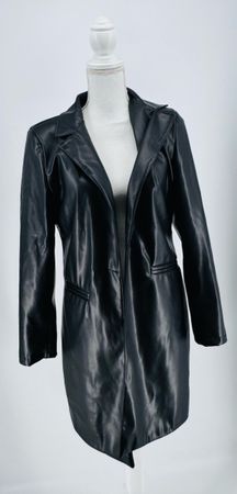 # WOMAN - Kunstleder Mantel Gr. M #
