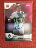 Topps Chrome Romano Schmid Rc Autogramm /150