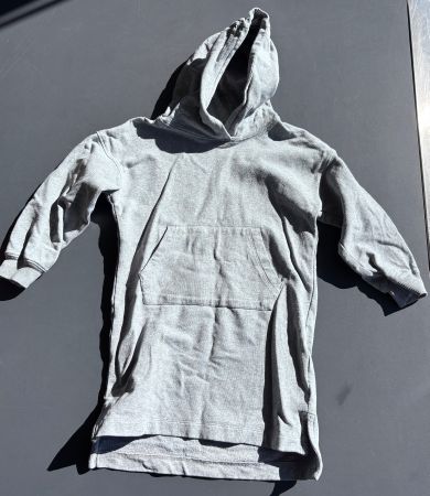 Hoodie Kleid Naturaline 98/104 Baumwolle