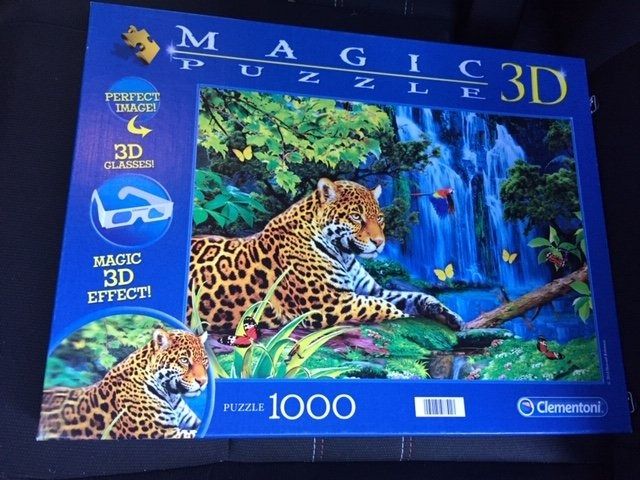 Ravensburger Puzzle: Ravensburger Puzzle Magic 3 D Leopard – Usato da Eschenbach SG venduto da Joey-Li