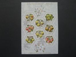 2016 Nr. 1758-1765 im Bogen mit ET-Stempel