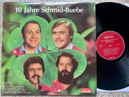 SCHMID-BUEBE SCHWYZERÖRGELIQUARTETT 10 Jahre LP GEWASCHEN