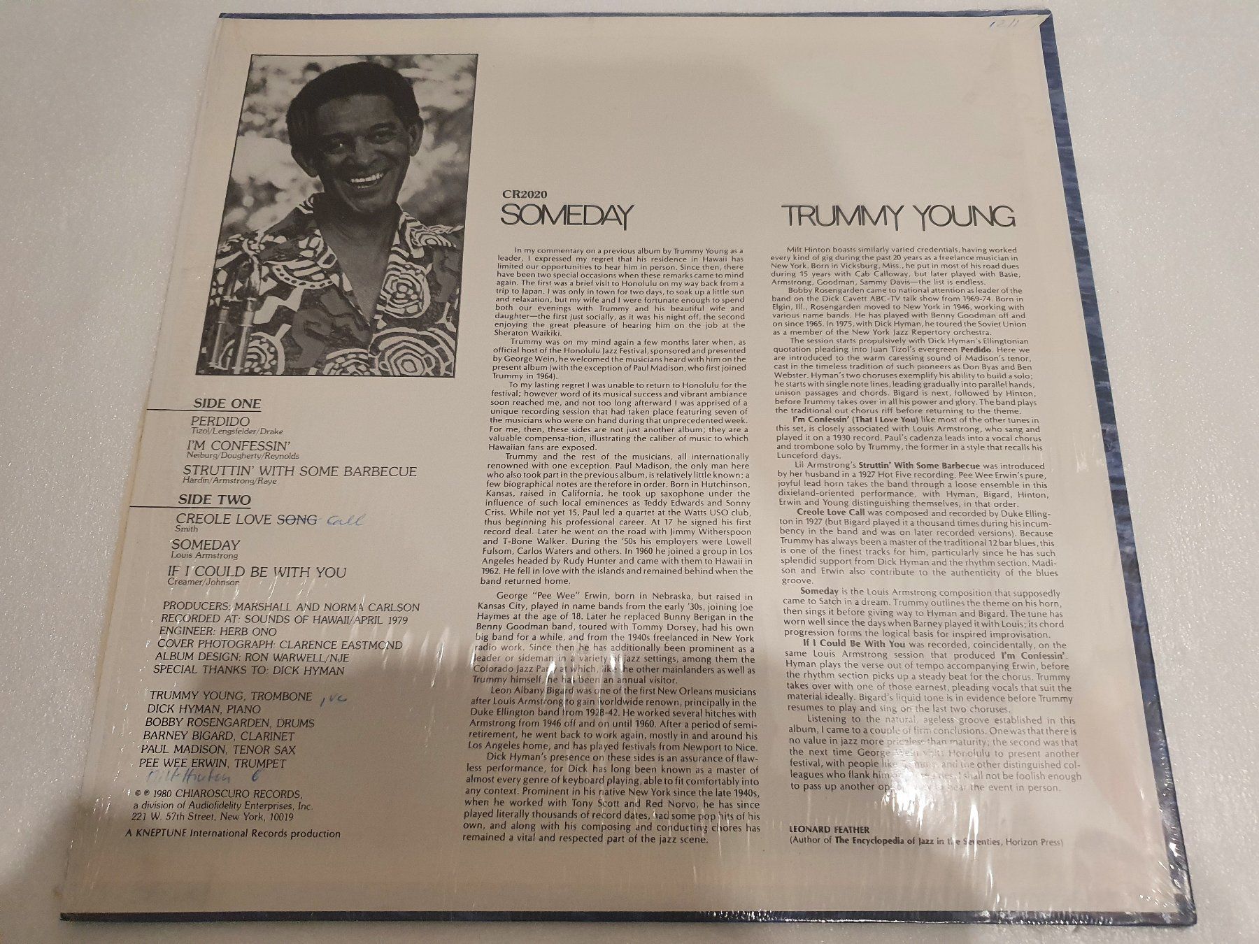 Schallplatten: Trummy Young – Someday – Gebraucht aus Uster von Vinyl-Leidenschaft 1