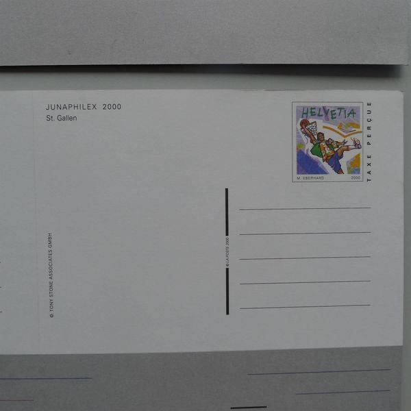 Alle Briefmarken: 2000, ZEPPELIN Ganzsache ungefaltet, selten ! – Gebraucht aus Sursee von Luzernerraute 5