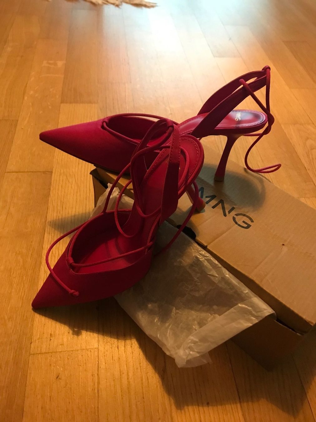 Mango Damenschuhe: Mango Pumps Pink Gr. 37 – Neu und originalverpackt aus Zürich von Salima03 7
