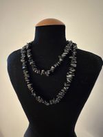 Elegante vintage Kette in schwarz