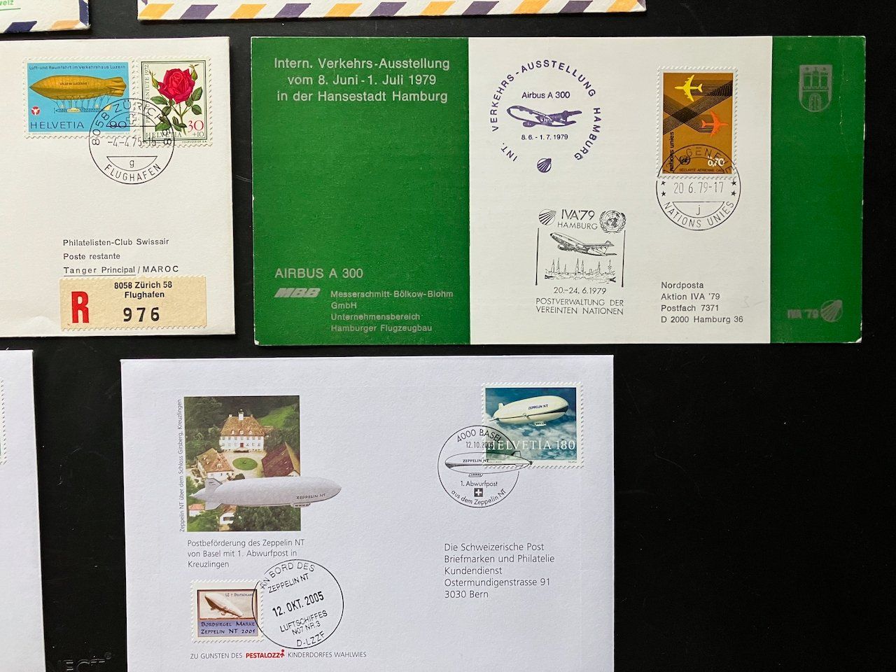 Tutti i francobolli: 11 Flugbriefe 1961-2005 – Usato da Nesslau venduto da andi_hon 4