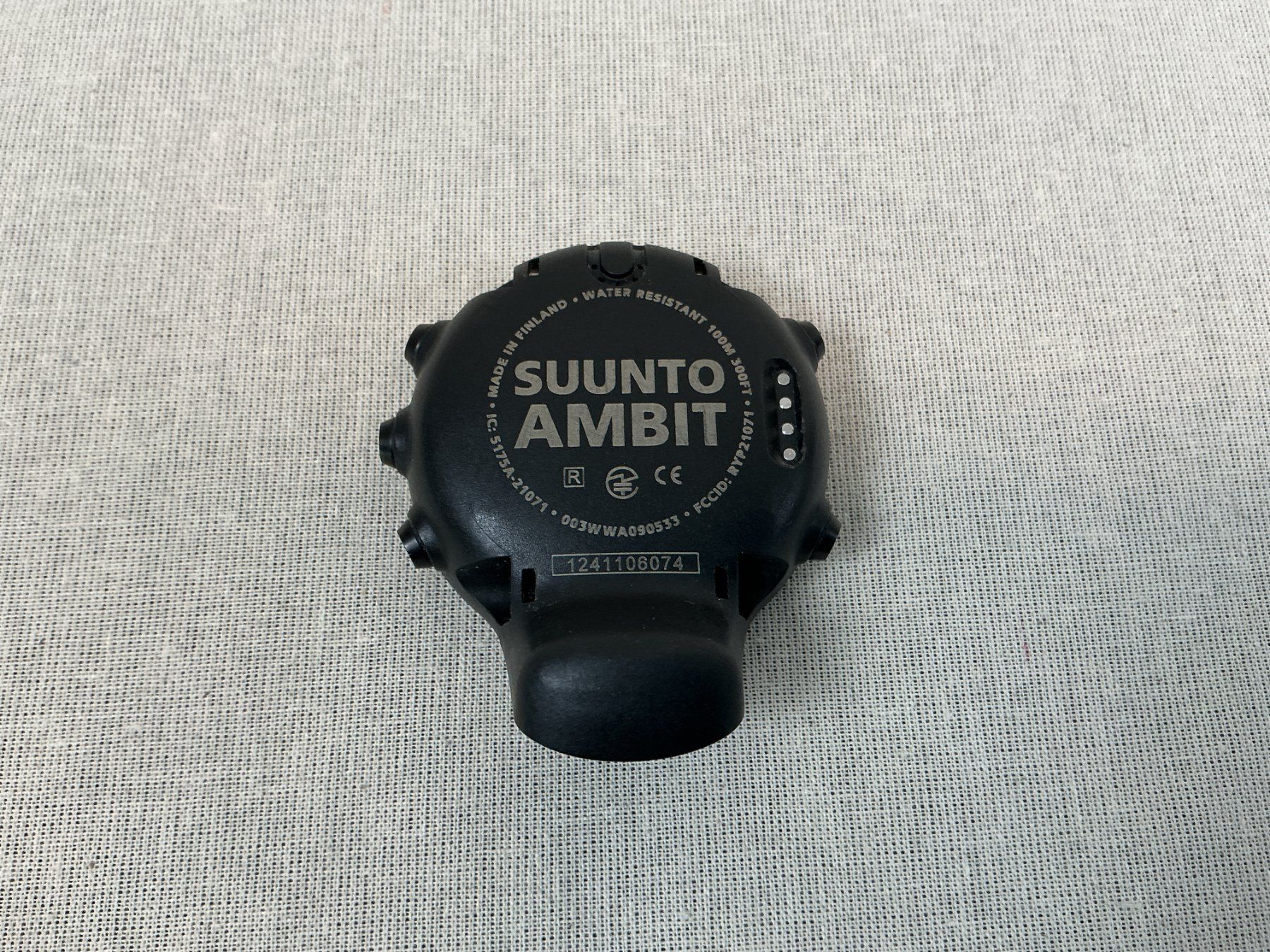 Suunto Smartwatch: SUUNTO Ambit Black HR GPS Uhr – Gebraucht aus Richterswil von Restwert_Richterswil 2