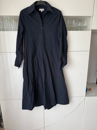 COS shirt dress navy summer size 38 very good condition