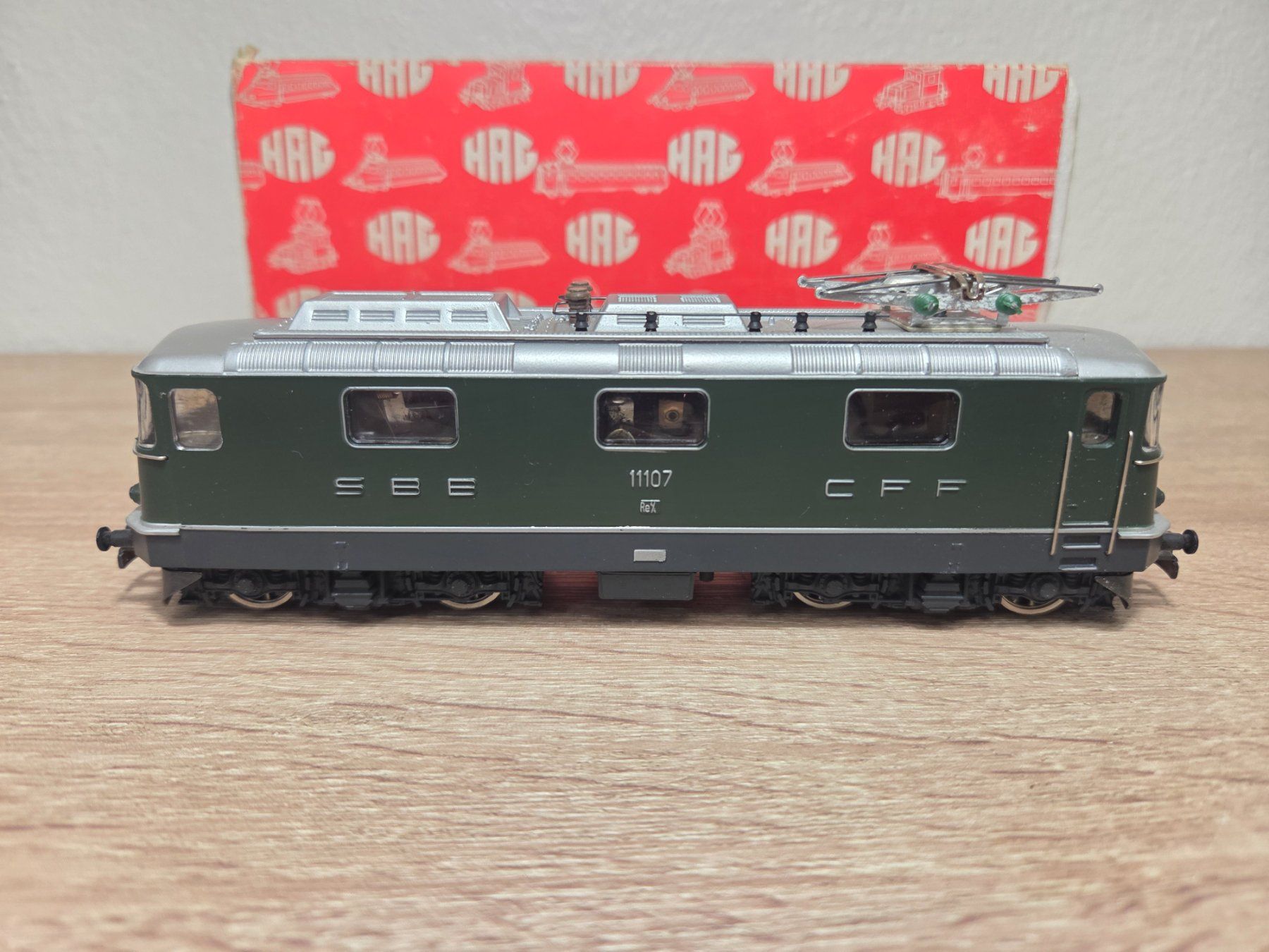 Hag Modelleisenbahnen: Hag 160 E-Lok Re 4/4 II SBB H0 – Gebraucht aus St-Aubin-Sauges von Lo_Go 1