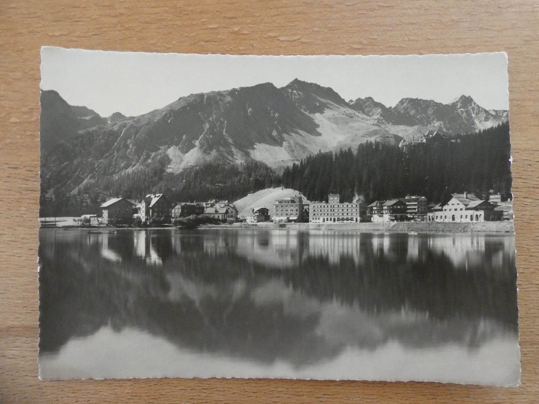 Cartes postales: Ansichtskarte Grossformat AROSA mit Obersee von ca. 1950 – D'occasion à Münchwilen TG par sirnmu