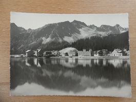 Ansichtskarte Grossformat AROSA mit Obersee von ca. 1950