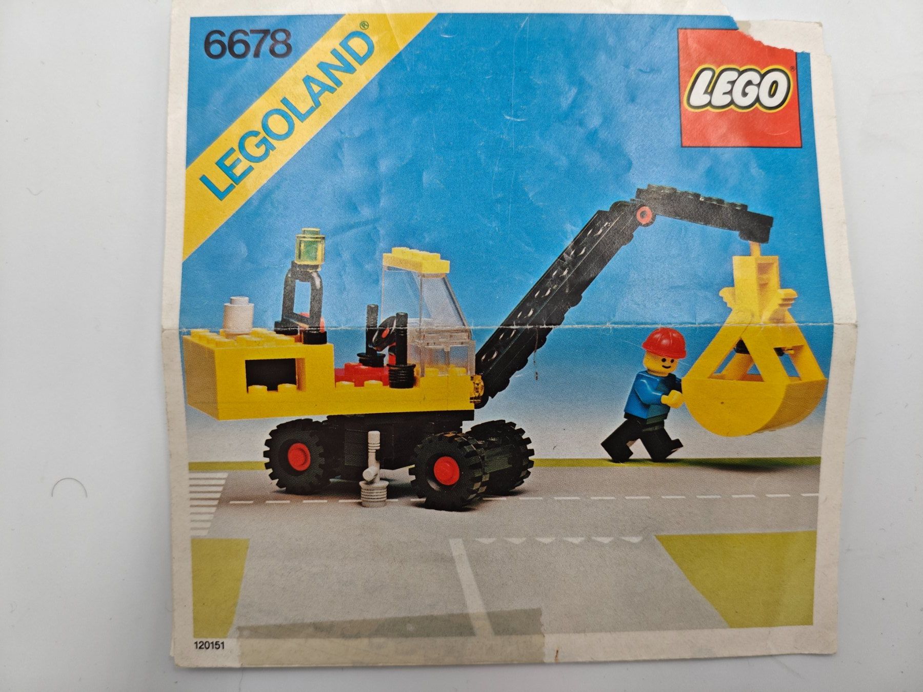 Lego Giocattoli: 6678 Pneumatic Crane – Usato da Bremgarten AG venduto da redstar69 2