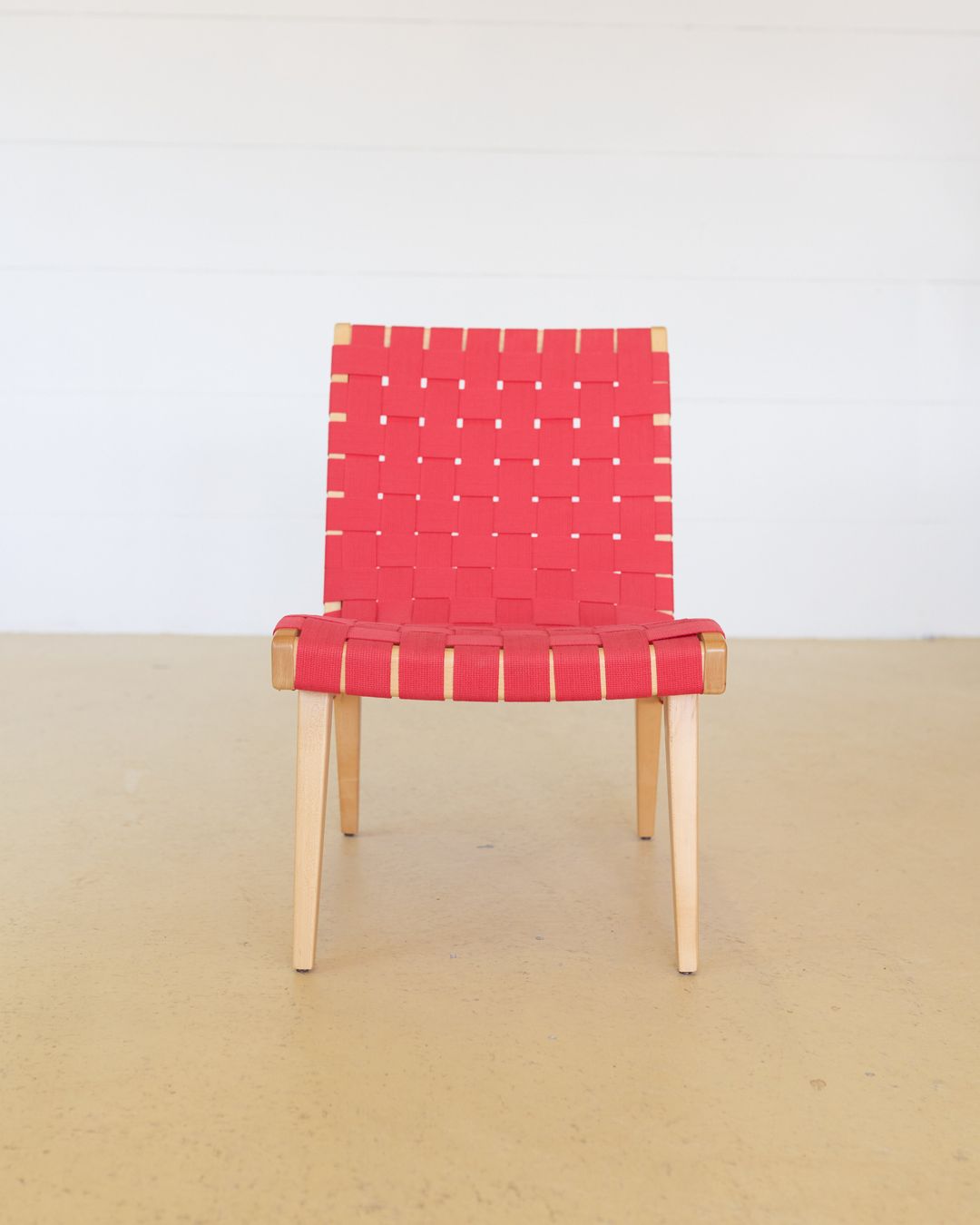 Knoll Sessel: Jens Risom Sessel Modell 654 von Knoll | Rot | – Gebraucht aus Meinisberg von atelier_TILIJA 4