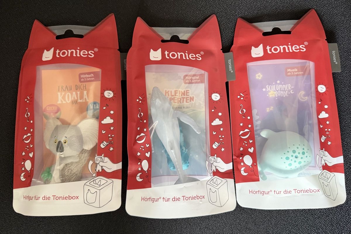 Audiolibri: NEU - 3 Tonies - Wal - Schlummerwal - Koala – Nuovo e nell'imballaggio originale da Nidau venduto da feierabend_verkauf