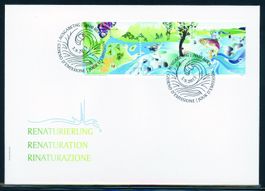 2013, FDC, Sondermarken Renaturierung (Nr. Z223)