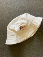 Fiorucci Bucket Hat weiss mit Engelmotiv