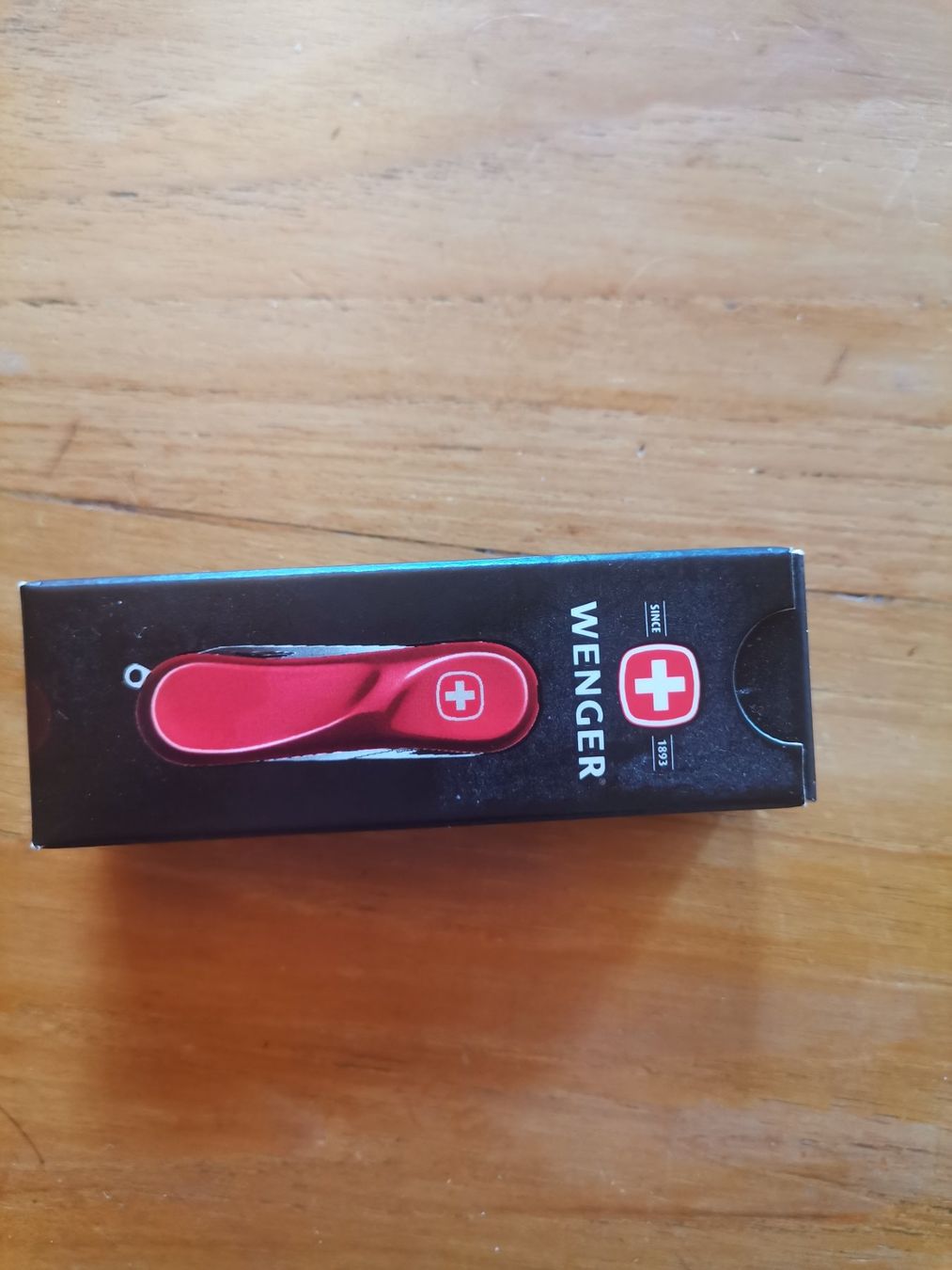 Wenger Coltelli tascabile: Wenger Victorinox Nagelknipser Evolution, 6-tlg. mit Messer – Nuovo e nell'imballaggio originale da Mund venduto da Takeit2 1