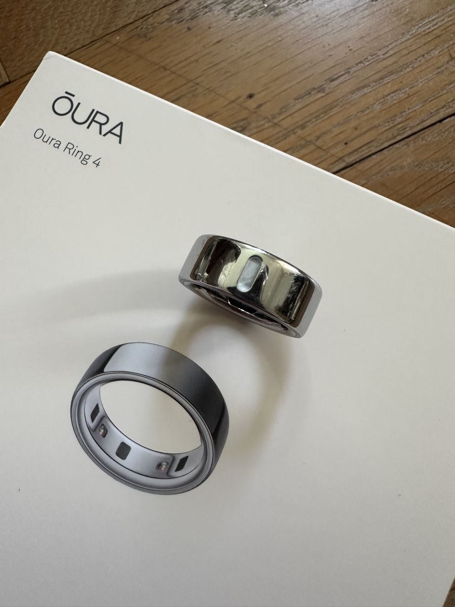 Oura Ringe: Oura Ring 4, Grösse 6, Silber - Top Zustand! – Neu (gemäss Beschreibung) aus Luzern von Johannas-flohmarkt 1