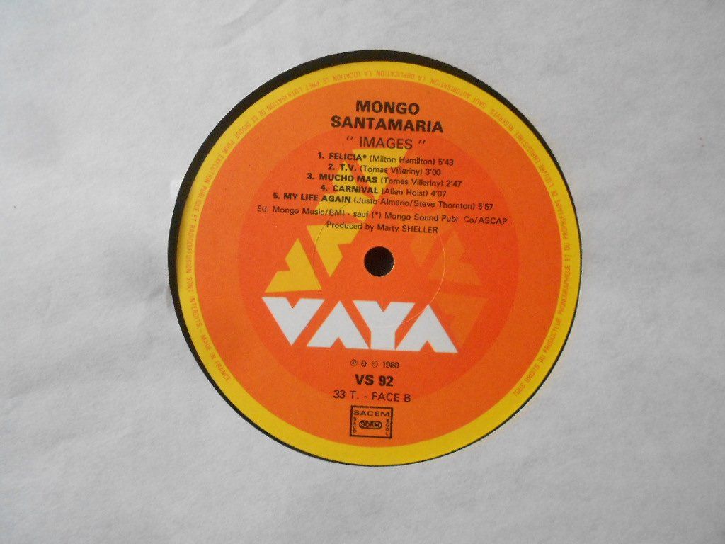 Schallplatten: MONGO SANTAMARIA  -  IMAGES – Gebraucht aus Bex von Giorgiob 2