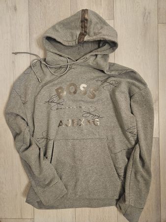 BOSS x Anthony Joshua AJBXNG Hoodie Grau – Limited Collabora