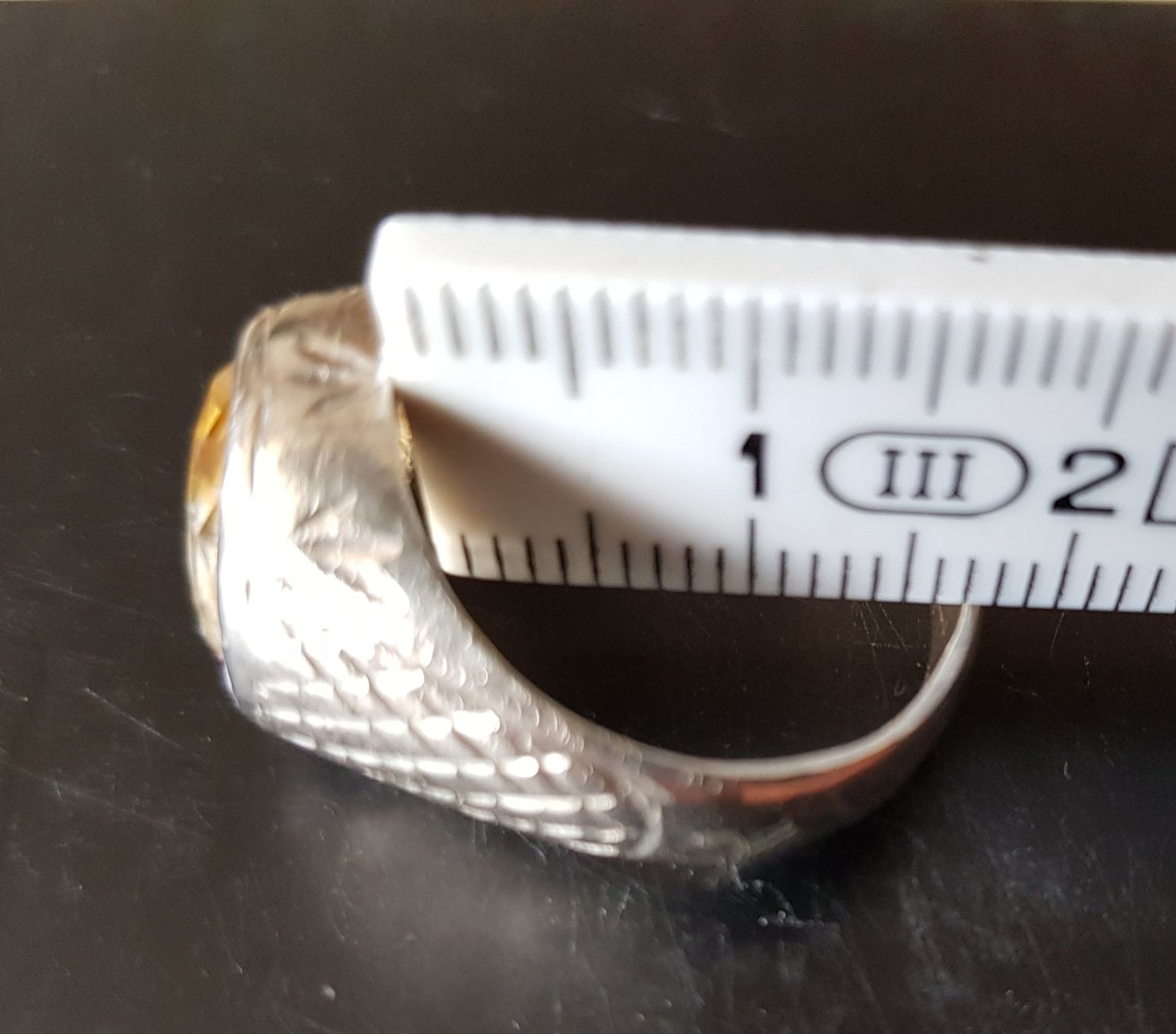 Anelli: Silber Ring Topas Damen / Herren – Usato da wetzikon venduto da Bestedienste 5