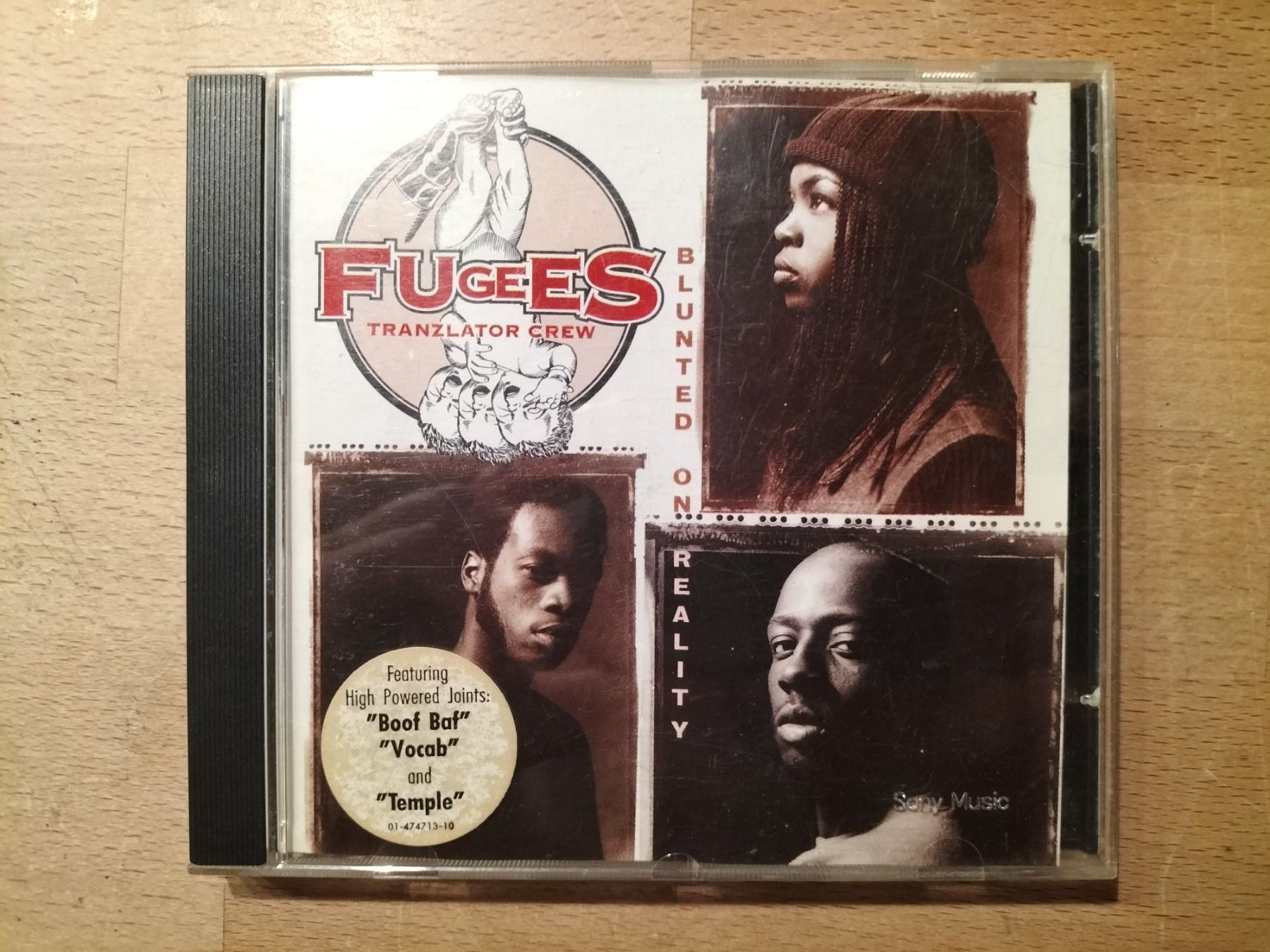 CD: Fugees (Tranzlator Crew) – Blunted On Reality – Usato da Biel / Bienne venduto da Music74