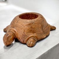 Vide-poche tortue vintage en céramique ABRUZZO VASI Italie